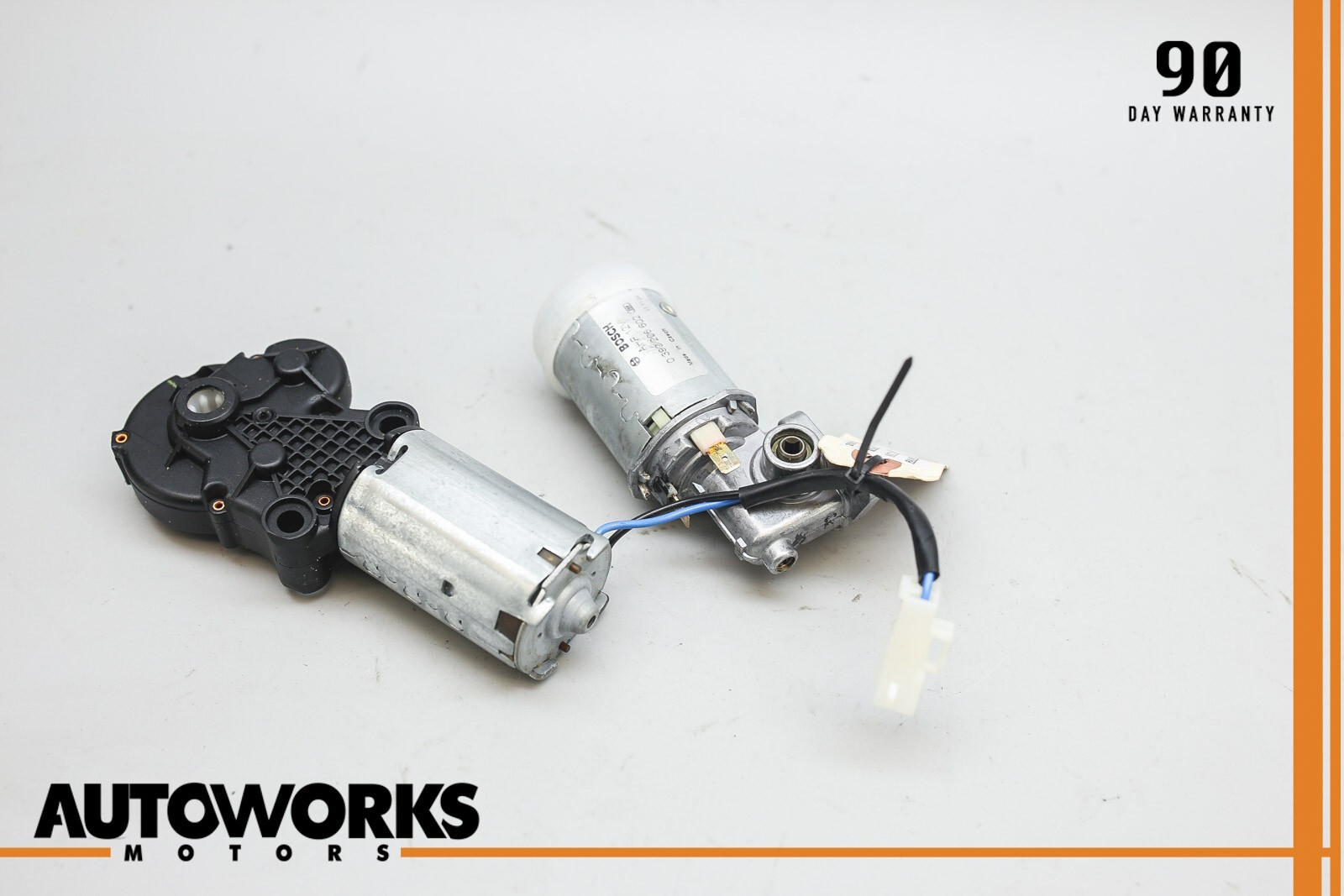 03-13 Maserati Quattroporte Front Right Seat Headrest Adjustment Motor Set OEM