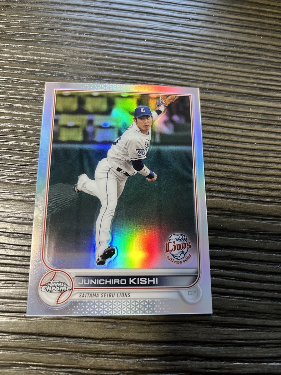 2022 Topps Chrome NPB Refractor #89 Junichiro Kishi Saitama 2022 Topps Chrome NPB Refractor #89 Junichiro Kishi Saitama