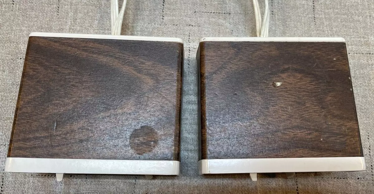 2 Vintage Mid Century Sears Electric Blanket Controllers Model 320 Tested Rare