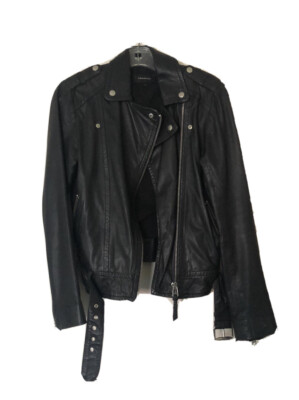 Mackage Leather Moto Jacket