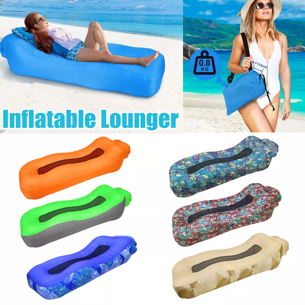 Inflatable beach bed outlet