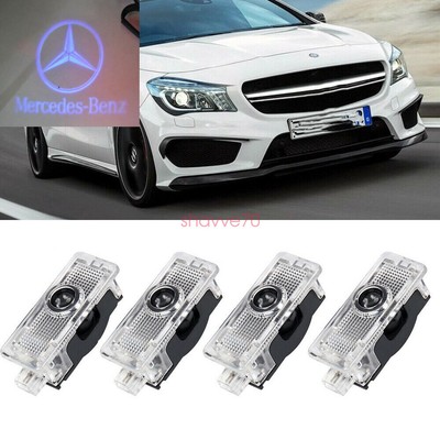 4X LED Door Light Ghost Shadow Laser Courtesy Projector For CLA CLS C117 W117