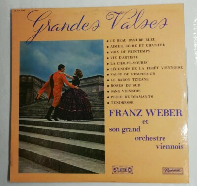 N138 Vinyl 33 Türme großer Walzer Franz Weber und sein großes Wiener Orchester