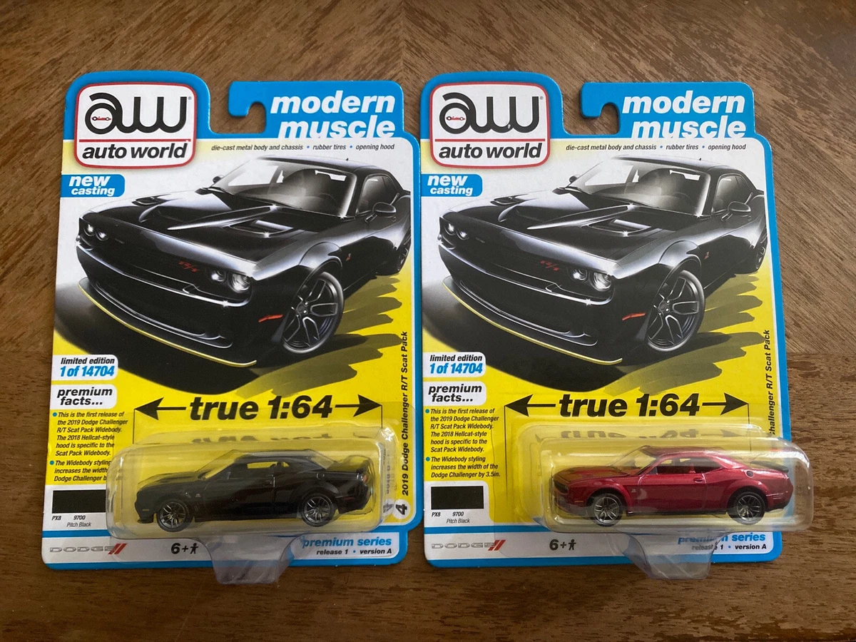 CHASE 2019 Dodge Challenger R T Scat Pack 1 64 Diecast Model