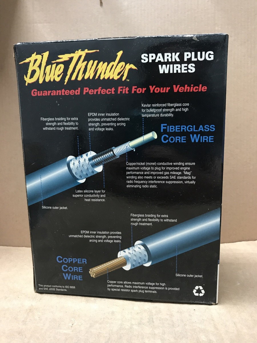 チャーリー① New BeckArnley Blue Thunder Spark Plug Wires #175-5859 | eBay