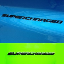 For Dodge Hellcat Oem Supercharged Emblem Srt Challenger Charger Trackhawk Demon