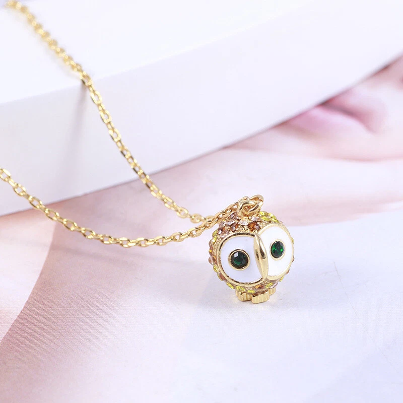 Small 2024 owl necklace