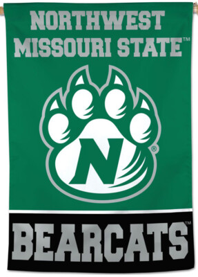 Northwest Missouri State BEARCATS Official NCAA Team Logo 28x40