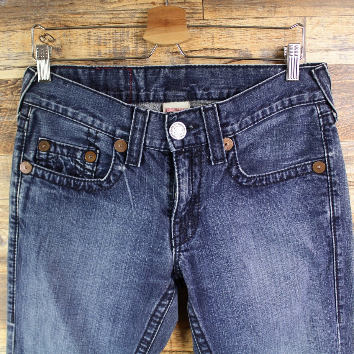 TRUE RELIGION Bobby Big T デニム 30x33 Vintage true religion jeans Men's 33 Bobby Big T Style denim