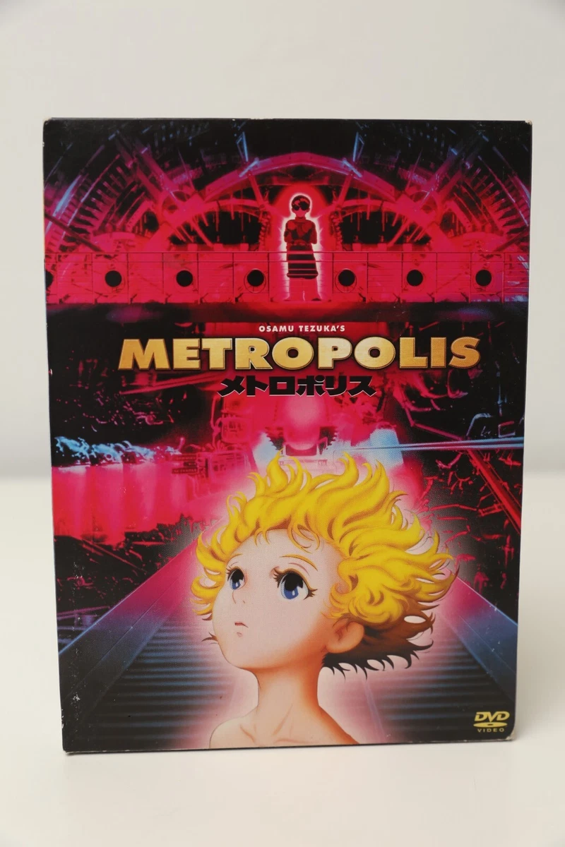Metropolis DVD, 2002, 2-Disc Set, DVD + Pocket DVD Osamu Tezuka Rintaro