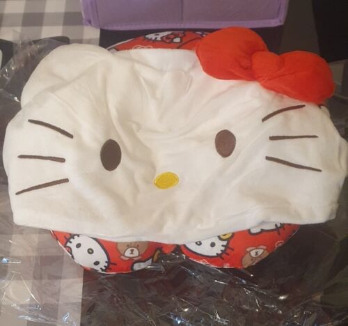 Hello Kitty Hooded Travel Neck Pillow  - Foto 1 di 6