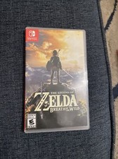 The Legend of Zelda: Breath of the Wild Case Only Nintendo Switch NO GAME