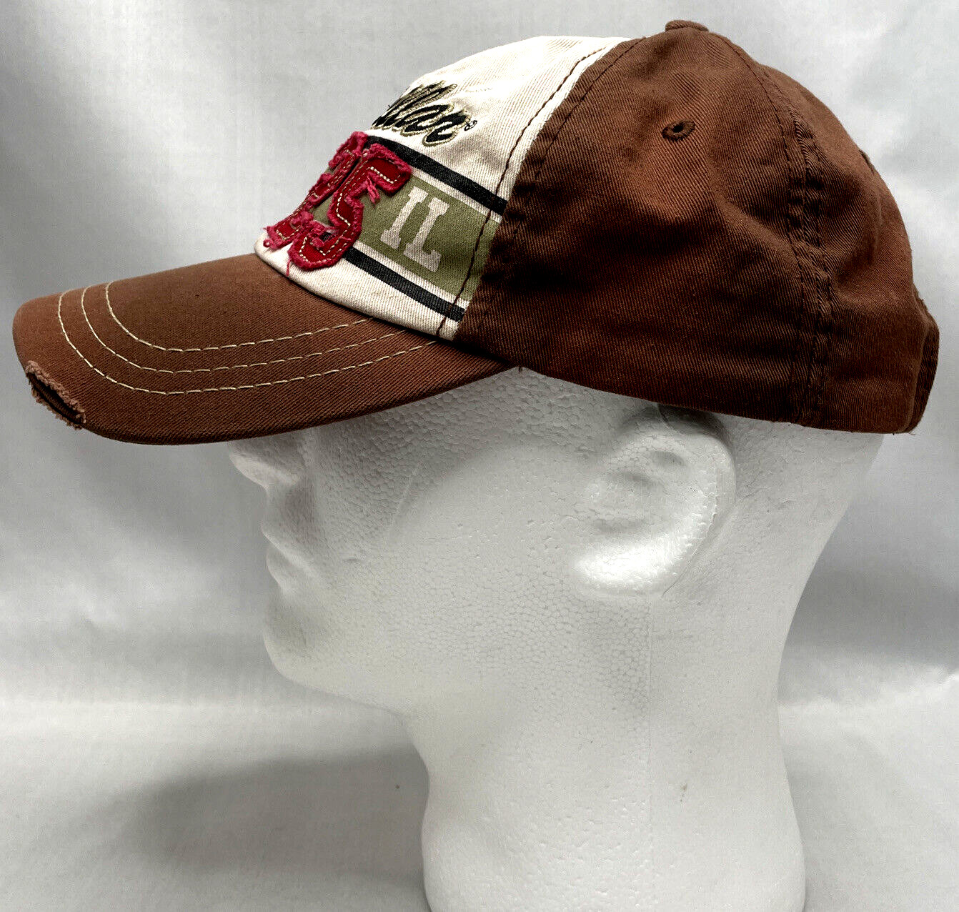 Brown CAT Caterpillar Adjustable Strapback Trucke… - image 4