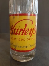 Hurley's Delicious Drinks ACL Soda Pop Bottle Coca-Cola Casper, Wyoming Rawlins 