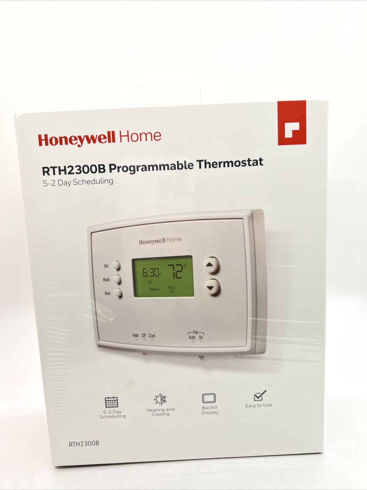 Honeywell RTH2300B Programmable Thermostat 5-2 Day Scheduling w/ Backlight - NEW