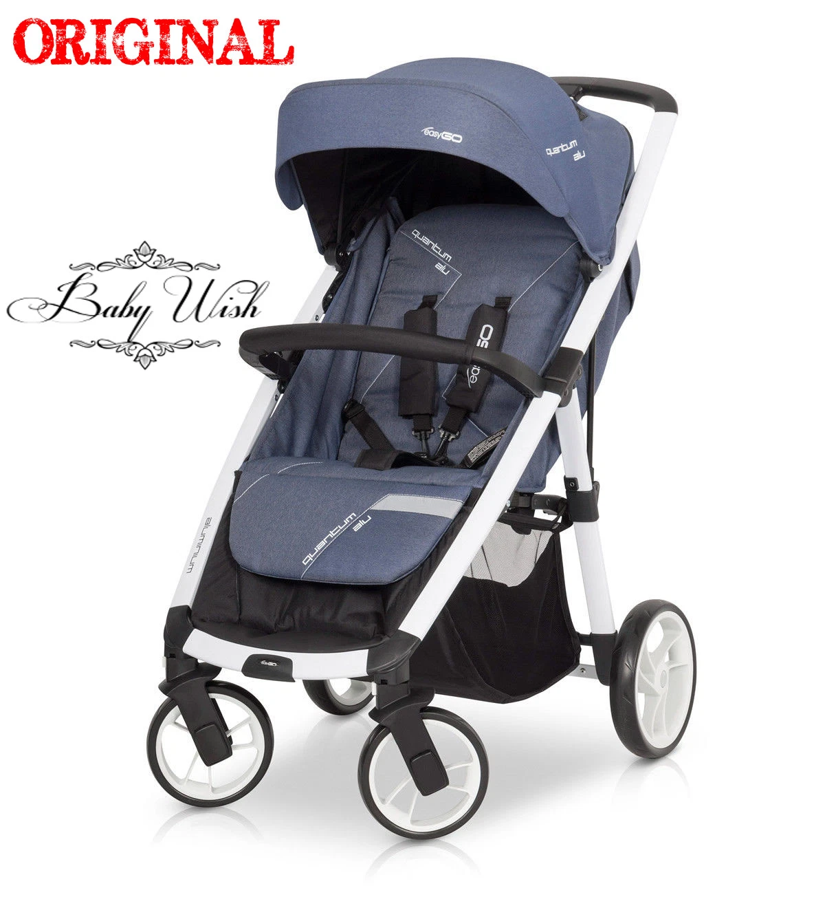 EasyGO QUANTUM ALU stroller / pushchair + FREE EXTRAS !!!