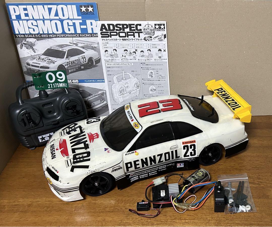 Tamiya 1/10 Nismo Gt-R Pennzoil Tl-01 Rc Car Remote Control Tamiya 1/10 Nismo Gt-R Pennzoil Tl-01 Rc Car Remote Control