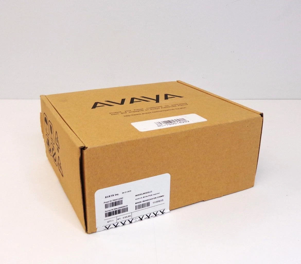 Lot of 4 New Avaya B199 POE Injector 700514292 | eBay