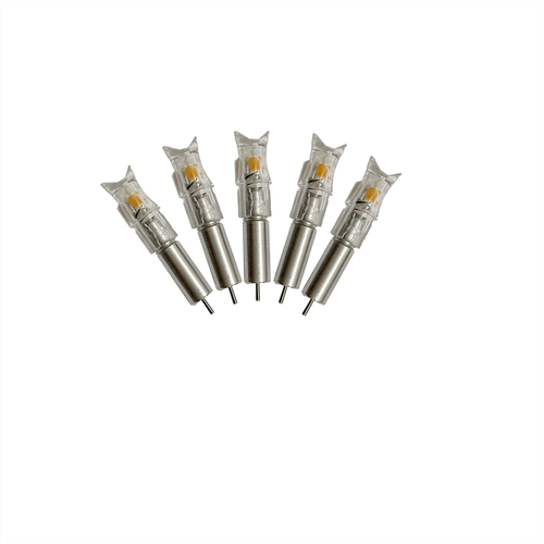 5Pcs Manual Archery Lighted Nock .299 LED Arrow Tail Crossbow Bolts Hunting Nock - Picture 18 of 37