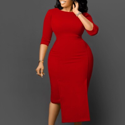 Bodycon Dress Work Dresses Women's Bodycon Pencil Dress Teacher Office  Church Work Suiting Sheath Dresses