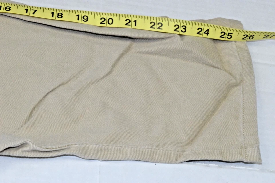 Vintage Jumpsuit Ideas Size L 80s Sandy Beige Cotton Snaps One Piece Coveralls - Image 4 of 4