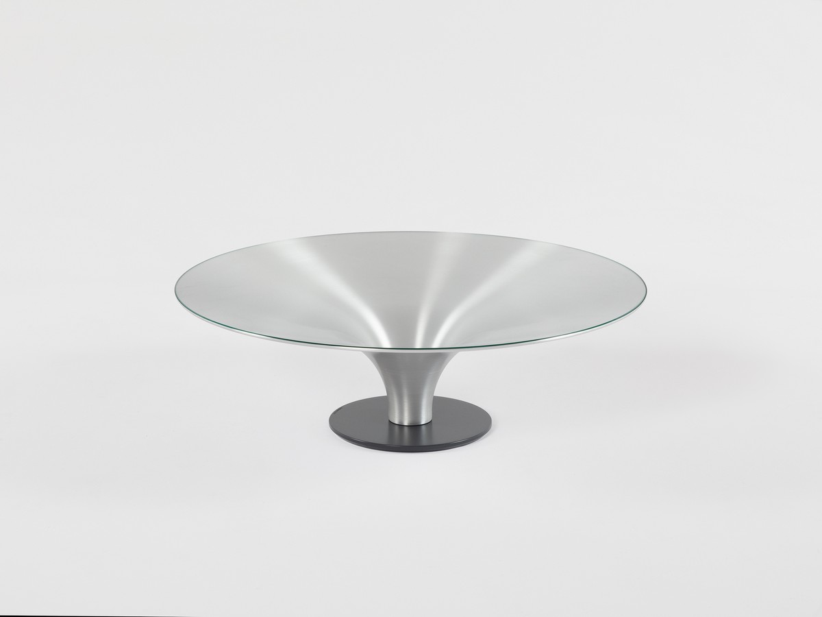 メ0209-27　Roche Bobois ロッシュボボア Ovni テーブル Round coffee table