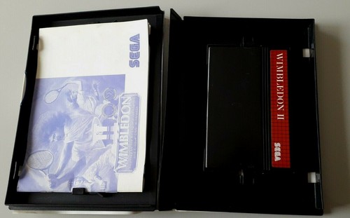 Jeu SEGA MASTER SYSTEM "WIMBLEDON II" complet en boîte (N°2215P) - Imagen 4 de 5