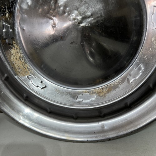 1955 - 1956 Chevy Impala Bel Air Nomad Hub Caps 15" 1950’s 55 56 Man Cave Art - Picture 3 of 24