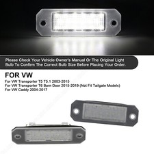 für VW Transporter-T5 T6 | Caddy 3 III | BJ 2004-2017 Led Kennzeichenbeleuchtung