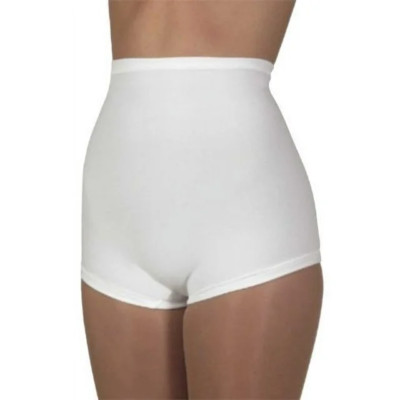 Rago Shapewear Light Weight Support White Brief Plus Size 44/7XL