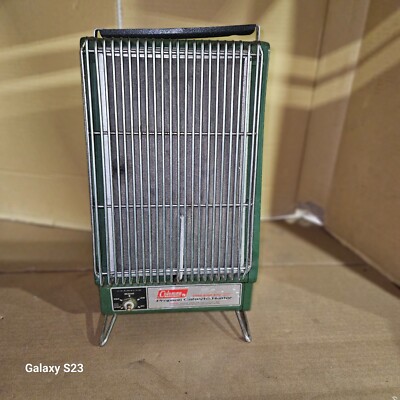 Vintage Coleman Model 5445C700 Propane Catalytic Heater Dated 2-79 NO KNob! 