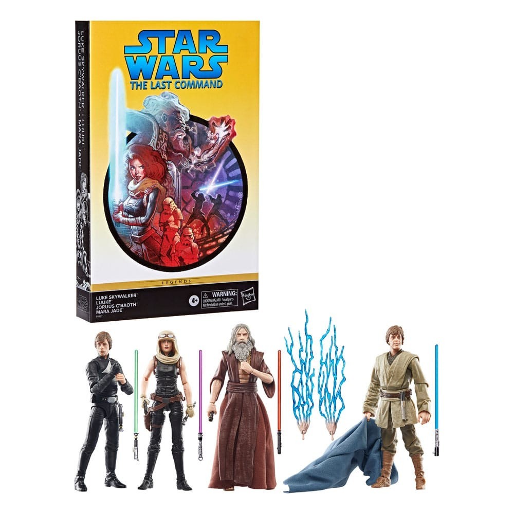 Figurines Star Wars The Last Command Black Series de 15 cm pour decoration bureau