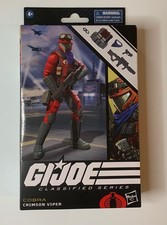 Hasbro G.I. Joe Classified Series Cobra Crimson Viper  85 NEW