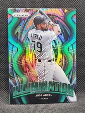 2022 Panini Prizm jose abreu Chicago White Sox #IL-2 Illumination Green Prizm