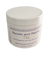 Skin Script Glycolic and Retinol Pads SEALED 50 Pads 2 oz/ 60 ml