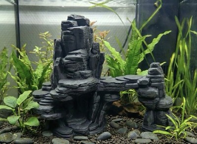 Aquarium Terrarium Rock Mountain Formation