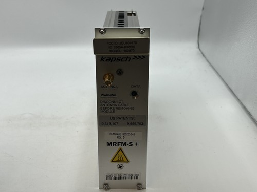 KAPSCH TRAFFICOM 802870 MRFM-S + ATTACHMENT W/ FREE SHIPPING