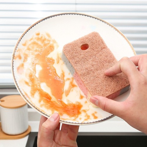 5Pcs Double-Sided Nano Sponge Stain Removal Hundred Clean Cotton Washing Tool - Picture 6 of 8
