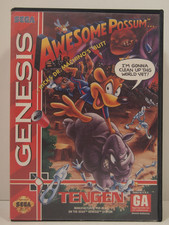 Awesome Possum Case SEGA Genesis Authentic BOX ONLY