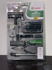 Castrol 48pc Tire Repair Kit Plug Tool Set Car Truck Tubeless Flat Fix Kit Castrol 48pc Tire Repair Kit Plug Tool Set Car Truck Tubeless Flat Fix Kit