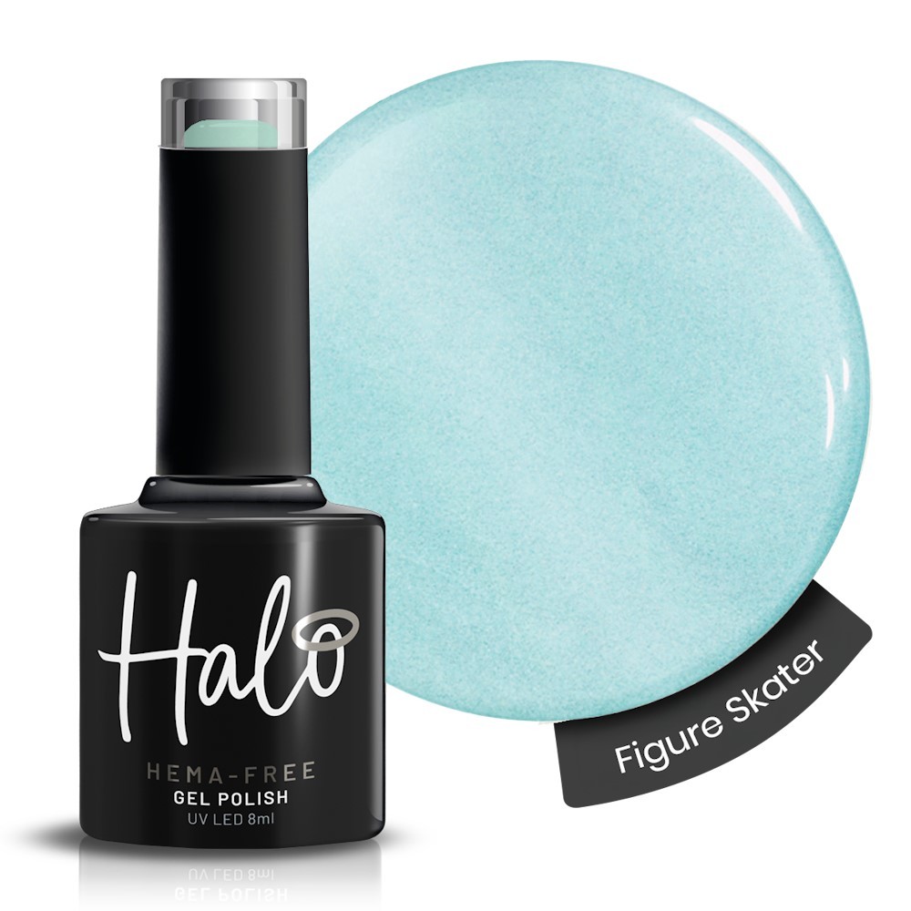 Halo Gel Polish UV LED HEMA-Free Snow Angel Xmas 2025 (Figure Skater) 8ml