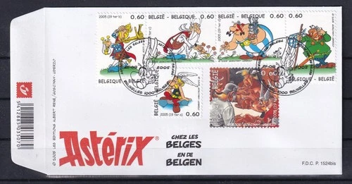 [LM78712] Belgium N°3433/3438FDC Comics First Day Cover COB € 16,50 SUPERB
