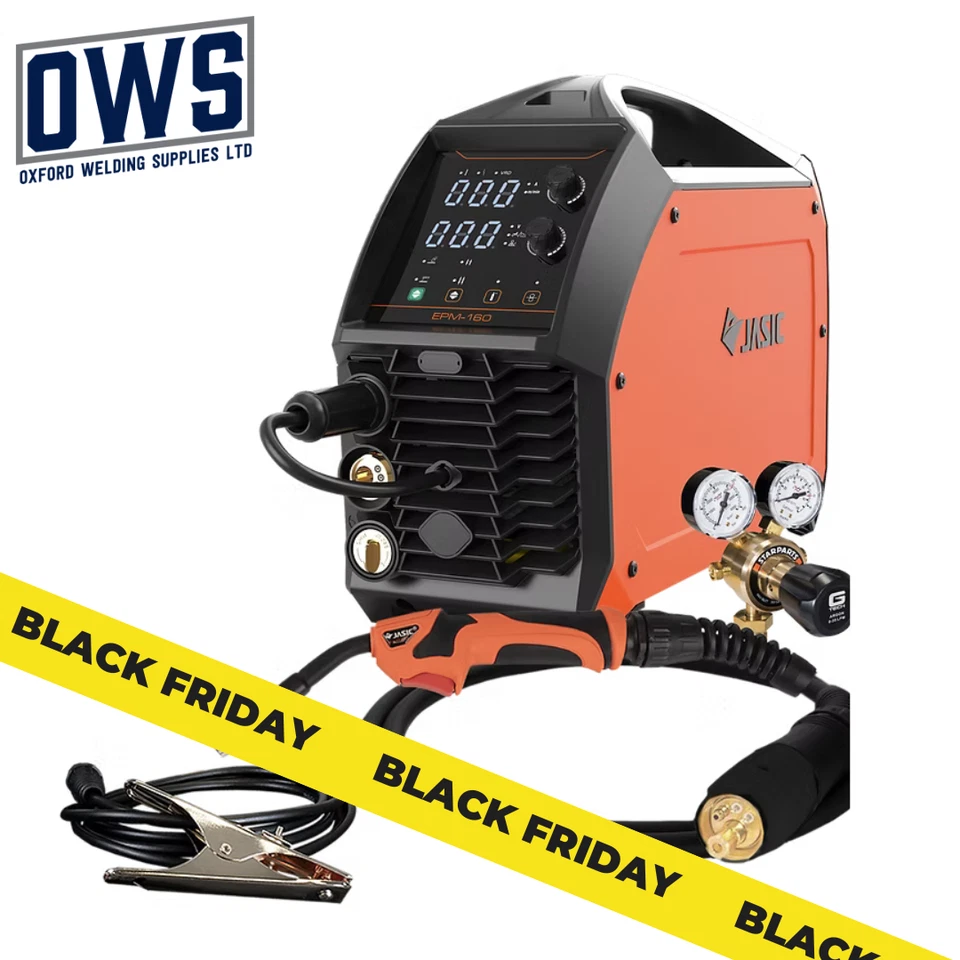 Jasic EVO Power MIG 200 Amp Welding Machine Package EPM-200 200AMP