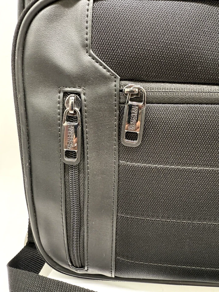 Kenneth Cole Reaction Keystone 17” compartimento duplo bolsa maleta laptop 538455 - Imagem 3 de 4