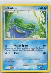 Lotad 92/132 Secret Wonders Common