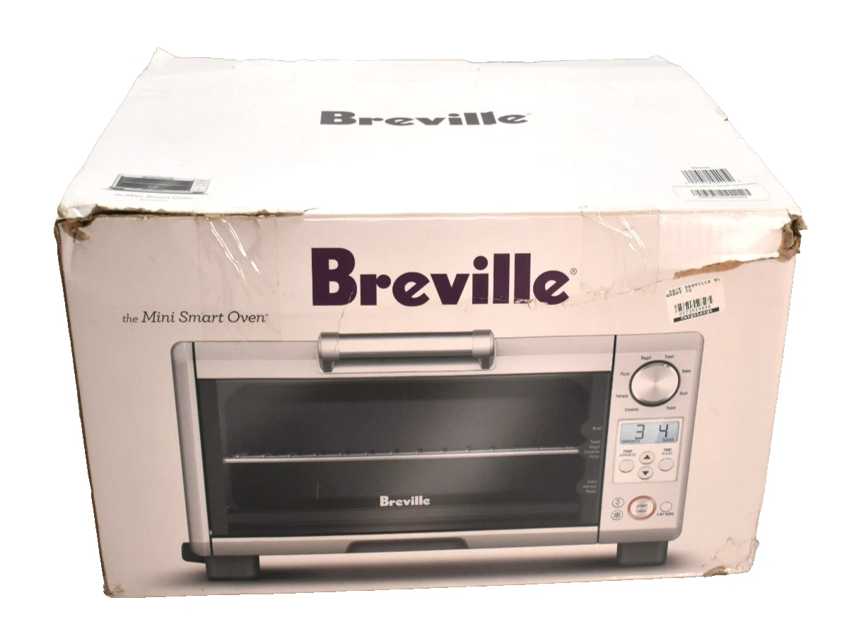 Breville Mini Smart Oven Stainless Steel Model BOV450XL Adjusts Heat READ
Opens in a new window or t