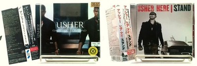 USHER 2 ALBUM SET - Raymond V Raymond/Here I Stand [CD/OBI] JAPAN[Bonus Track]