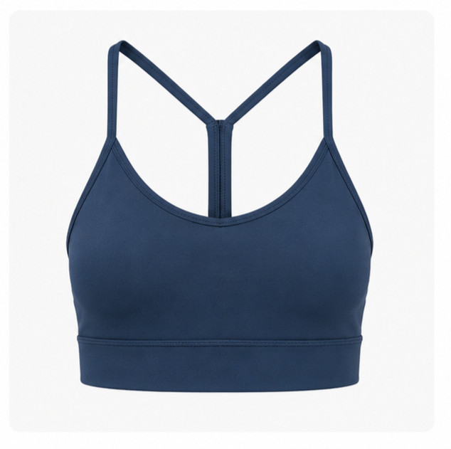 Lululemon Blue Sports Bra Size 2 Yoga Gym Training Top