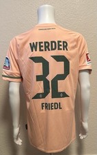 Werder Trikot, Marco Friedl, Gr. L, Lachstrik...