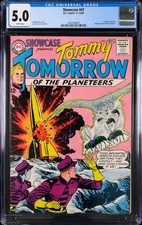 SHOWCASE # 47 TOMMY TOMORROW SILVER AGE COMIC 12/1963 CGC 5.0